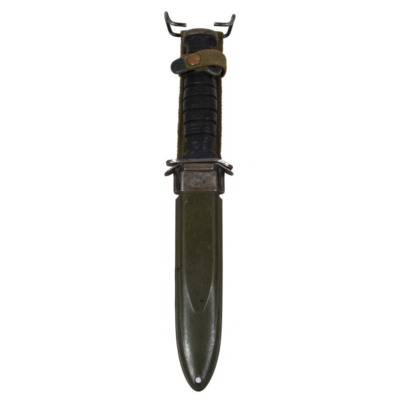 Knife, Trench, USM3, IMPERIAL on Blade, with Scabbard, USM8, Named