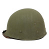 Helmet, M1, Fixed Loops, MSA Liner, 34th Infantry Division, Laundry Number