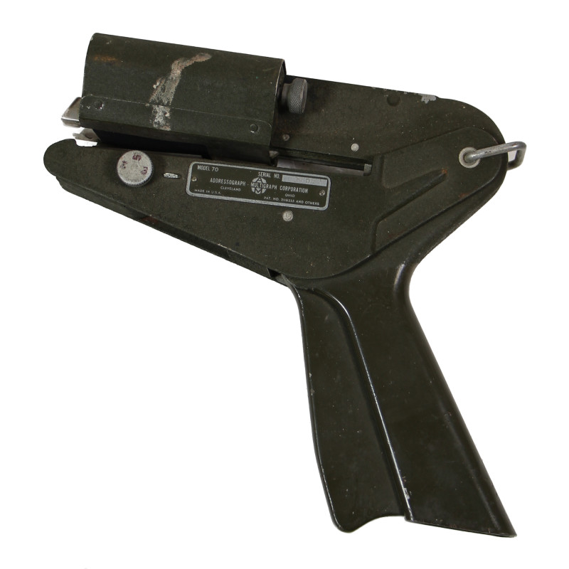 Addressograph, Model 70, Medical Department