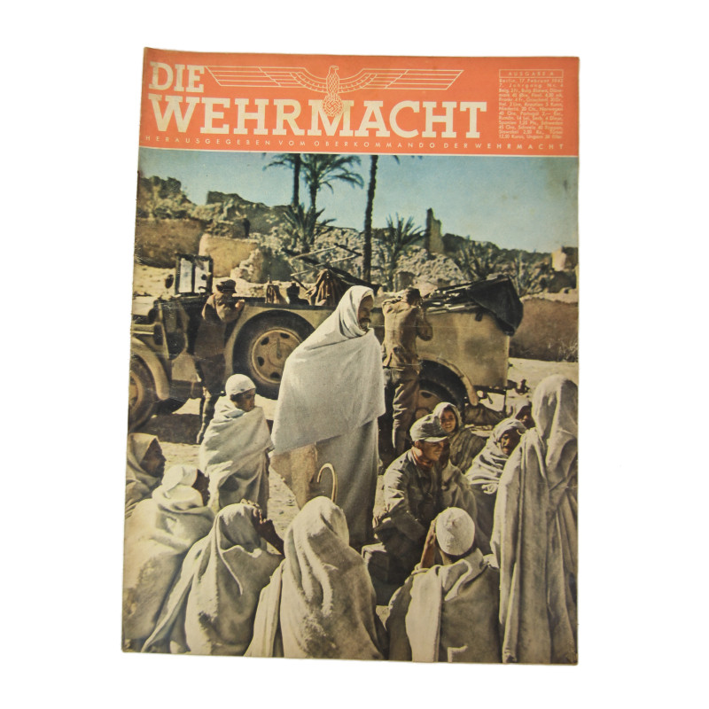 Magazine, Die Wehrmacht, February 17, 1943, Afrikakorps