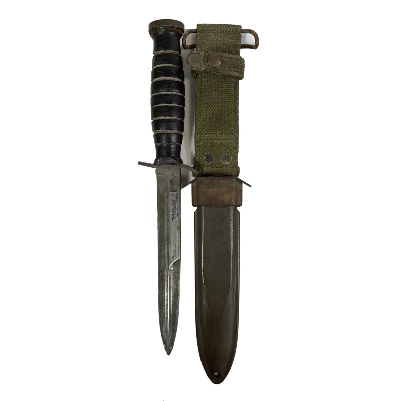 Knife, Trench, USM3, IMPERIAL on Blade, with Scabbard, USM8