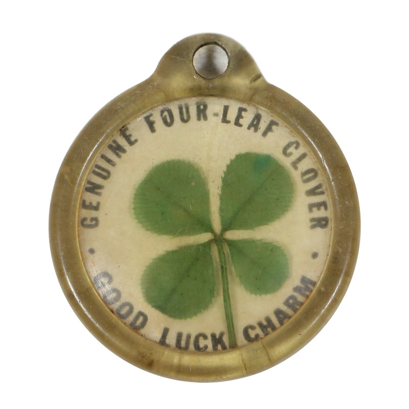 Pendentif, trèfle porte-bonheur, Dog Tags