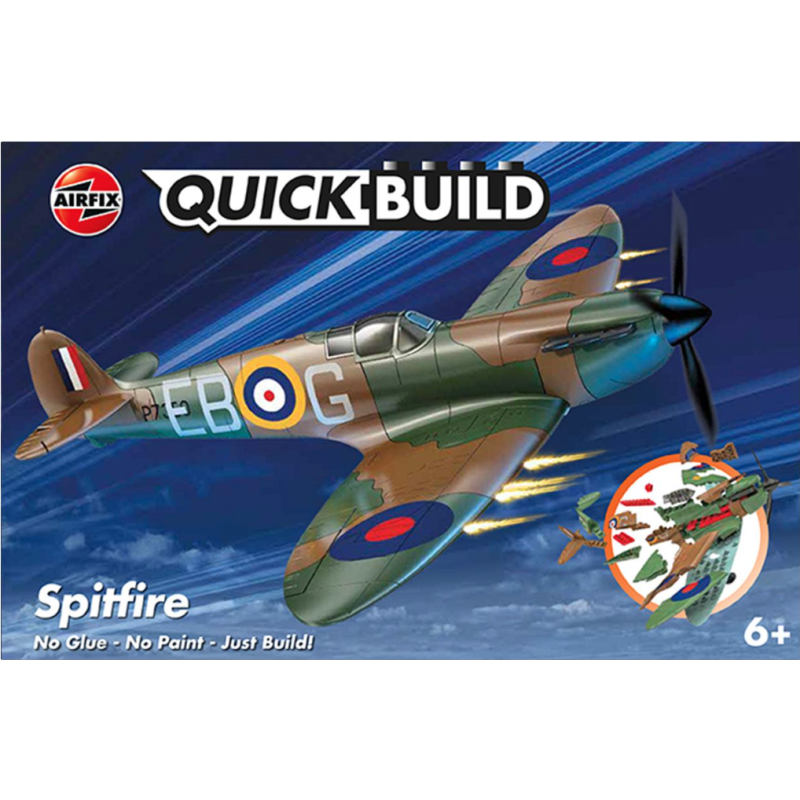 Model, Airfix Quickbuilding, Spitfire