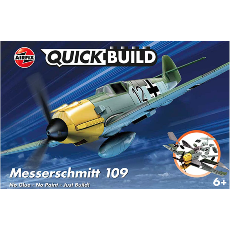 Maquette, Airfix Quickbuilding, Messerschmidt Bf109