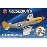 Maquette, Airfix Quickbuilding, P-51D Mustang Yellow nose