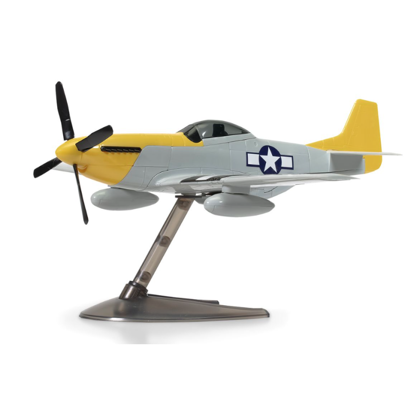 Model, Airfix Quickbuilding,  P-51D Mustang Yellow nose