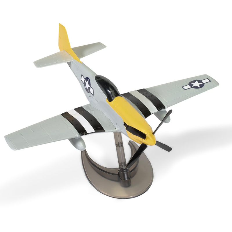 Model, Airfix Quickbuilding,  P-51D Mustang Yellow nose