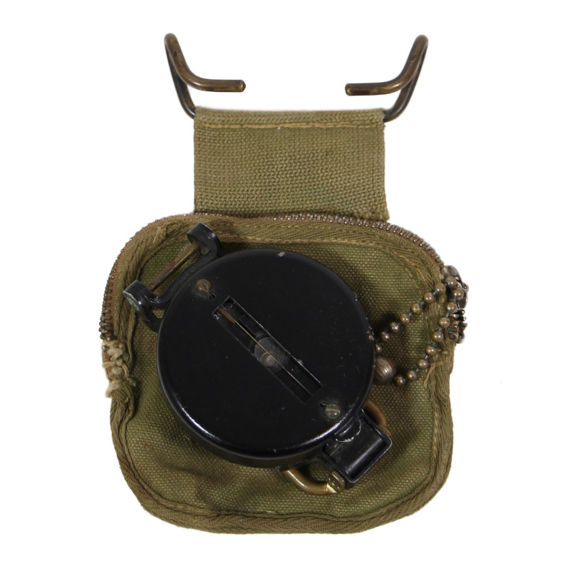 Boussole de marche, W. & L.E. GURLEY, avec pochette du 1er type