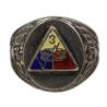 Bague, US Army, 3rd Armored Division, Sterling