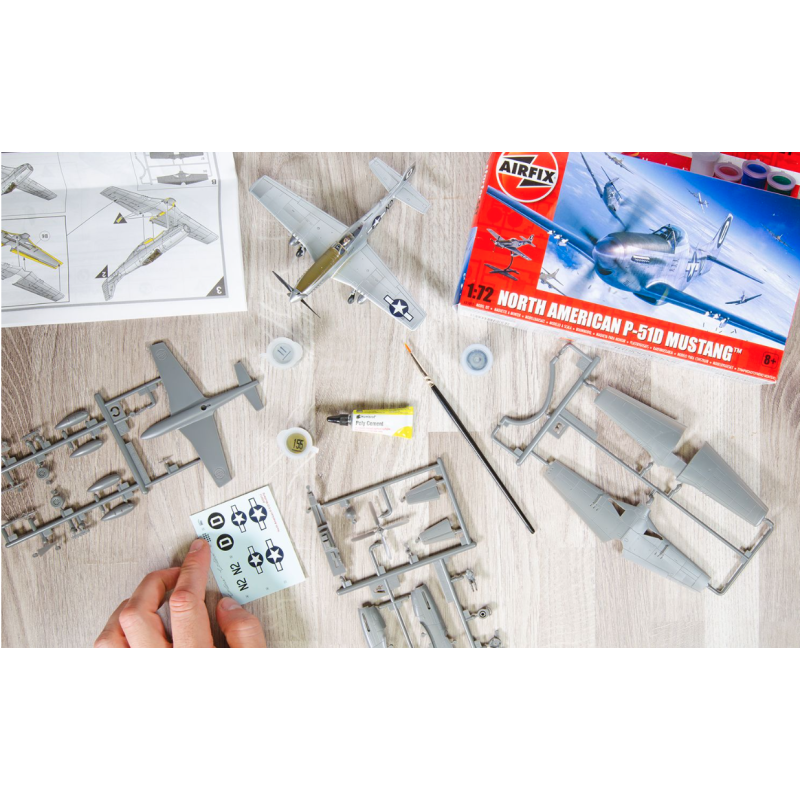 Starter Set, North American P-51D Mustang