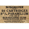 Boîte de cartouches, 9 mm, WINCHESTER REPEATING ARMS CO., UD M42, vide