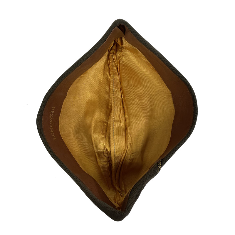 Cap, Garrison, Officer, Dark OD, Chocolate, Size 6 ⅞