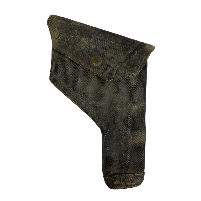 Holster, Web, Revolver, Canadian, Z.L.&T. Ltd. 1941, Painted Black