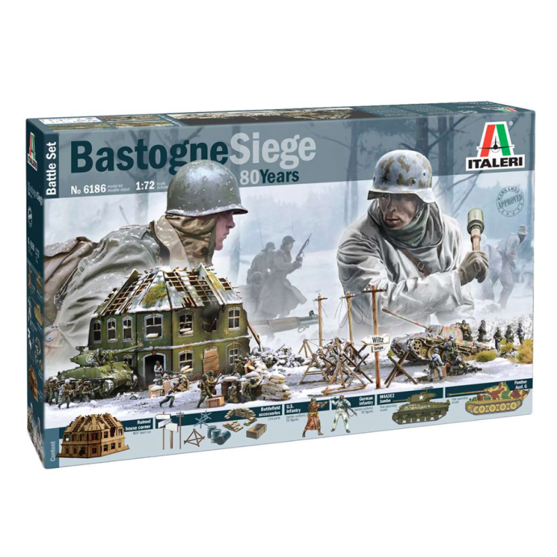 Diorama, Bastogne 1944, Italeri 1:72