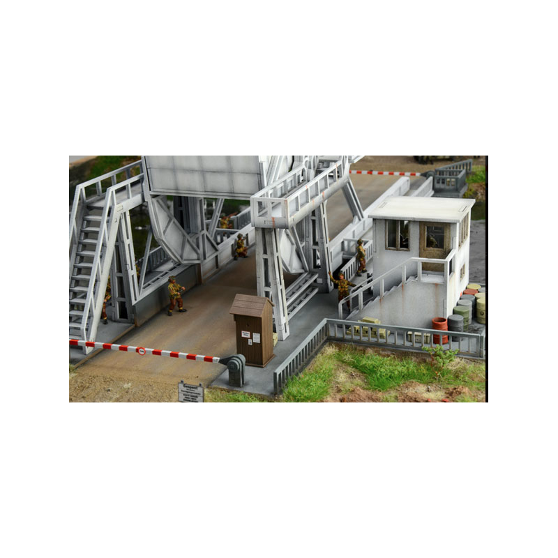 Diorama, Assaut Pegasus Bridge, Italeri 1:72