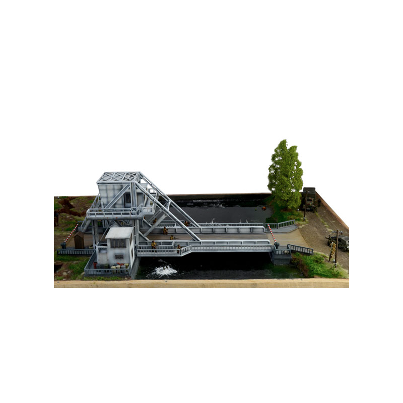 Diorama, Assaut Pegasus Bridge, Italeri 1:72