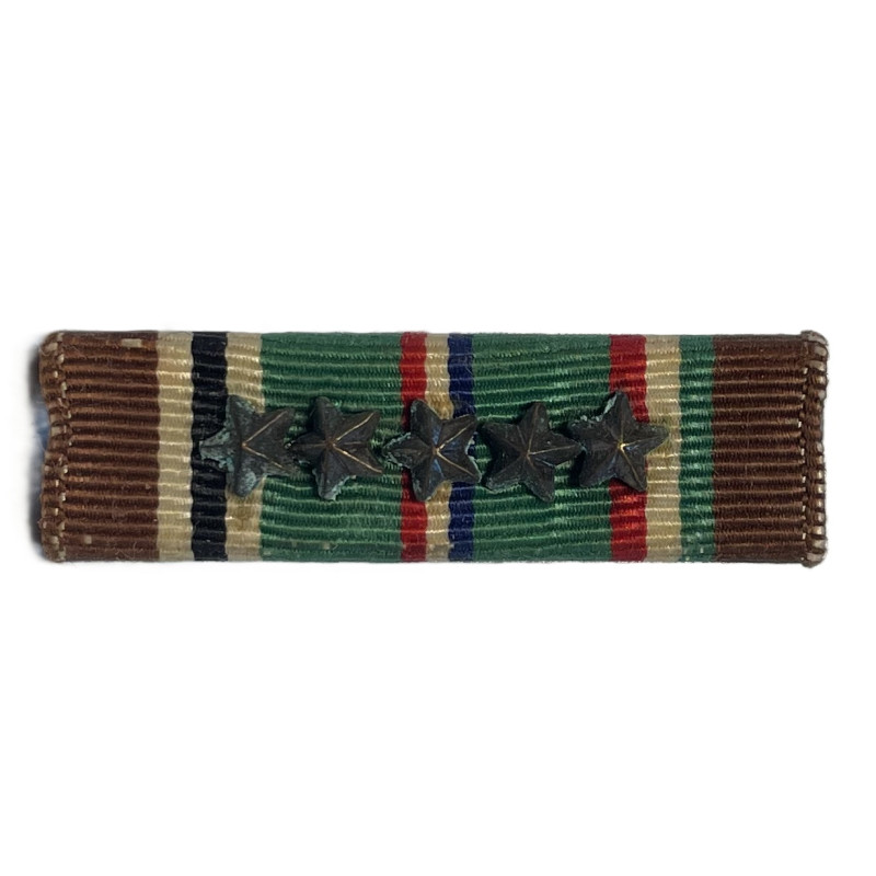 Ribbon, European African Middle Eastern Campaign, 5 stars