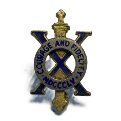 Distinctive Insignia, 10th Inf. Rgt., 5th Infantry Division, Pin Back