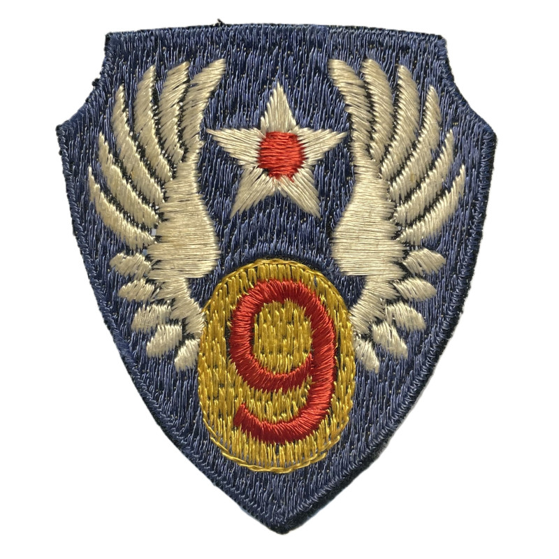 Insigne, 9th Air Force, USAAF, British-Made