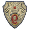 Patch, 9th Air Force, USAAF, British-Made