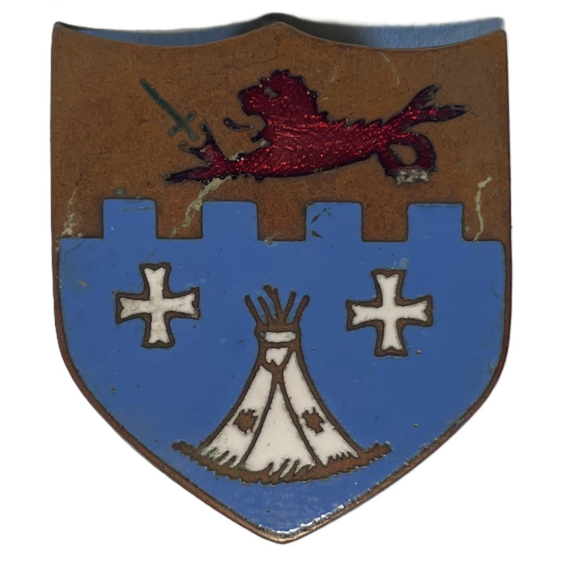 Crest, 12th Inf. Rgt., 4th Infantry Division, à écrou