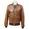 Jacket A-2, Capeskin Leather, Luxe, BRONCO Mfg. Co.