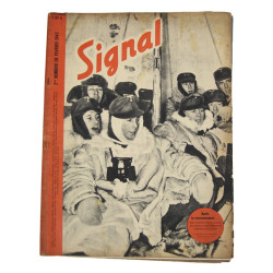 Magazine, Signal, numéro 2, février 1942, édition française, Gebirgsjäger