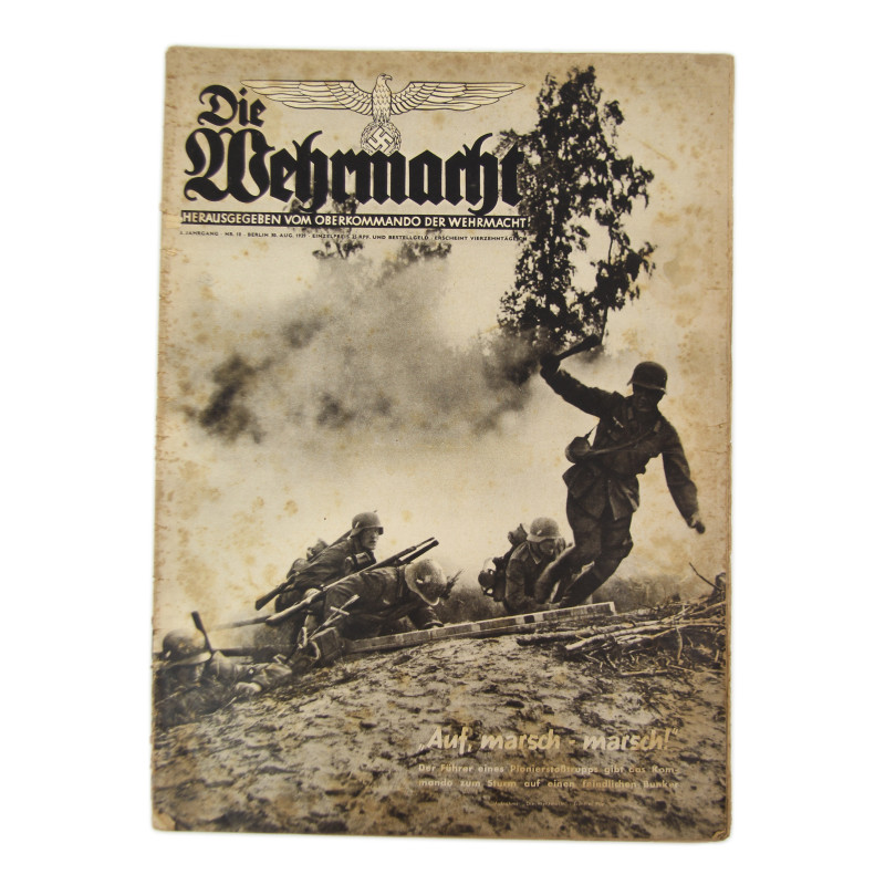 Magazine, Die Wehrmacht, August 30, 1939