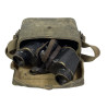 Binoculars, No. 3 Mk II, with Carrying Case, FINNIGANS LTD. 1941, Camouflaged
