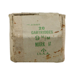 Box, Cartridge, 9mm Mk Iz, British