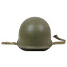 Helmet M1, Fixed Loops, S/Sgt. Chauncey Friend, Jr., Aerial Gunner,726th BS, 451st BG, 15th Air Force, USAAF, POW, MTO & ETO