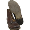 Brodequins de combat, US Army, Type II, cuir lisse, pointure 9 ½ C