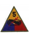 Insignia, Sleeve, Shoulder, 5th Armored Division, Normandy, Ardennes