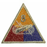 Insigne 8e division blindée US