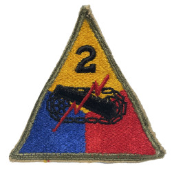 Insigne, 2nd Armored Division, Omaha Beach, Carentan, Ardennes