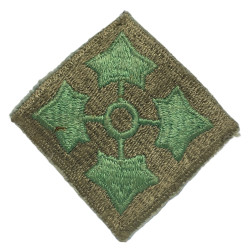 Insignia, Sleeve, Shoulder, 4th Infantry Division