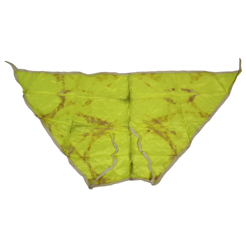 Foulard, identification, Airborne/Commando/Infantry (Yellow Celanese Triangle), COURTAULDS LTD. 1940