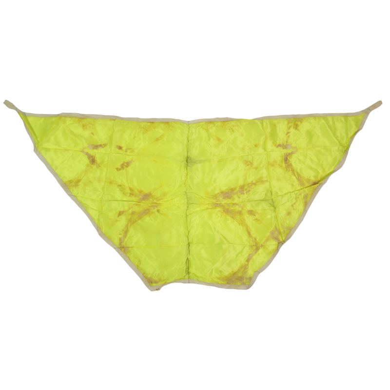 Foulard, identification, Airborne/Commando/Infantry (Yellow Celanese Triangle), COURTAULDS LTD. 1940