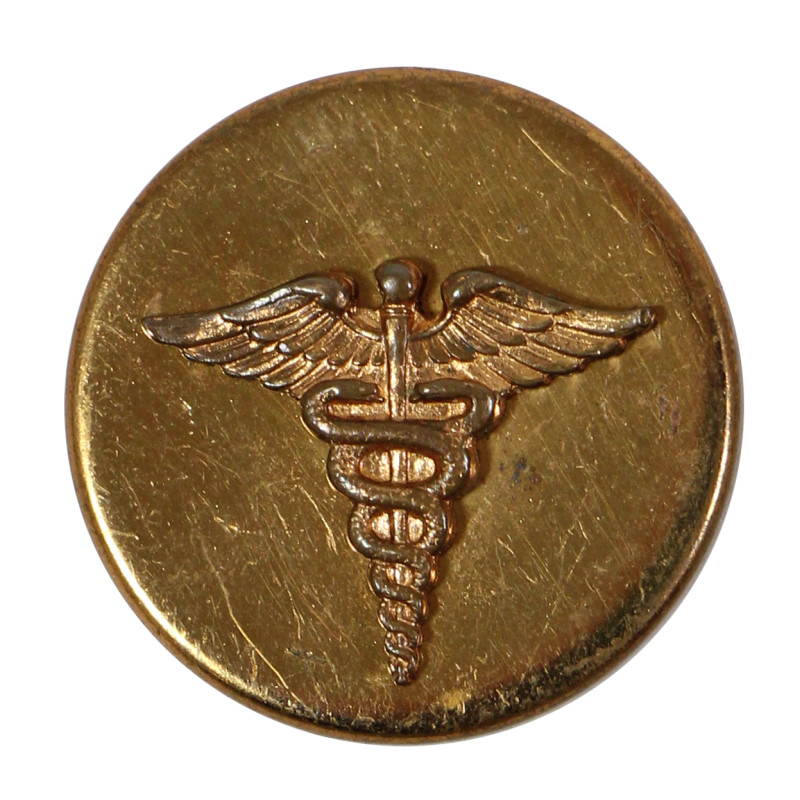 Disk, Collar, US Army Medical Department, Screw Back