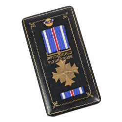 Coffret médaille, Distinguished Flying Cross, complet