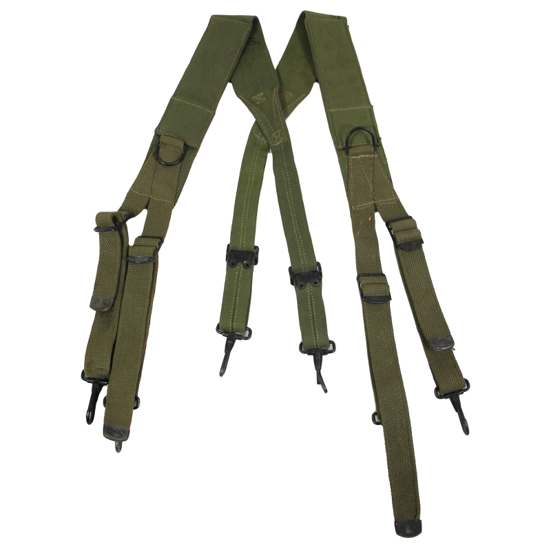 Suspenders, Belt, M-1943, Reinforced, G. B. MFG. CO. 1944
