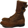 Boots, Service, Combat (Buckle Boots), WAC & Nurse, Size 8 ½ A