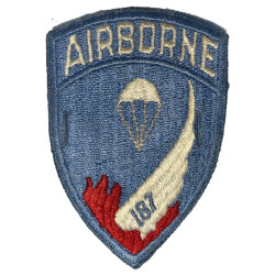 Insigne, 187th Airborne Regimental Combat Team, 1er Type