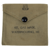 Case, Canvas, Kit, Waterproofing, Gas Mask, M1