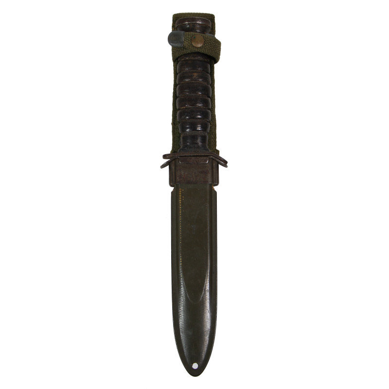 Knife, Trench, USM3, IMPERIAL on Blade, with Scabbard, USM8, 1st Type
