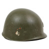 Sous-casque M1 (liner), WESTINGHOUSE, A washers verts, Captain, 90th Infantry Division
