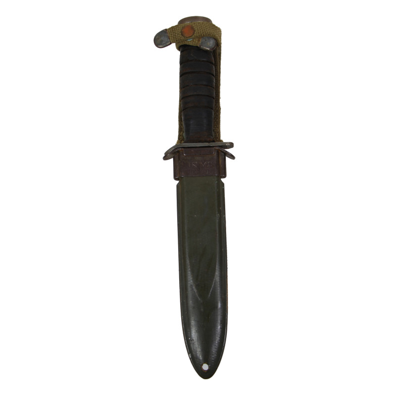 Knife, Trench, USM3, UTICA on Guard, with Scabbard, USM8, 1st Type