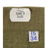 Chemise moutarde, Special, 15 x 34, 1943, THE ANDALA COMPANY, état neuf