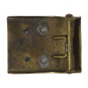 Buckle, Belt, German, Deutsches Heer, Brass, Bavaria