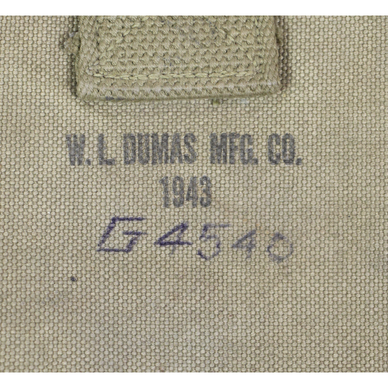 Pelle en T, M-1910, AMES 1943 + étui, W.L. DUMAS MFG. CO. 1943, Normandie
